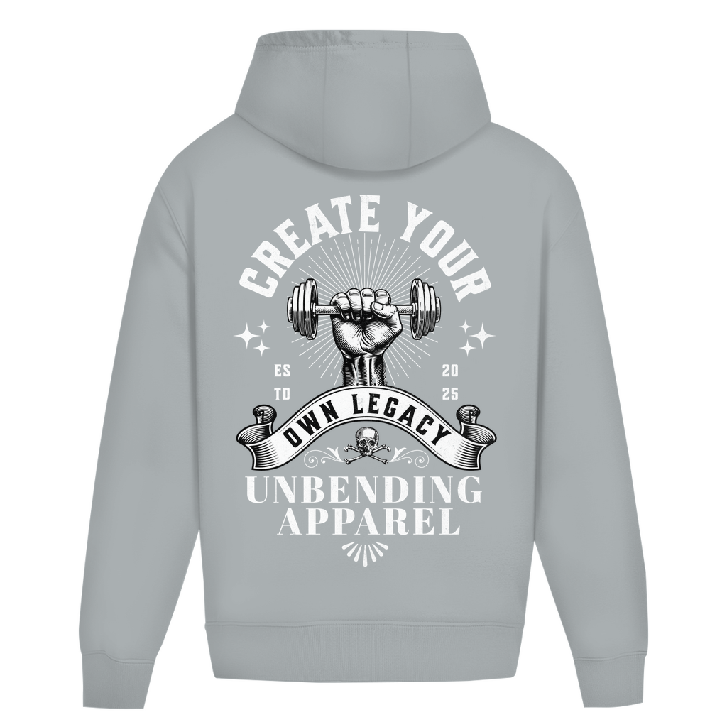 Oversize Hoodie Unisex - Create your own legacy - Unbending Apparel