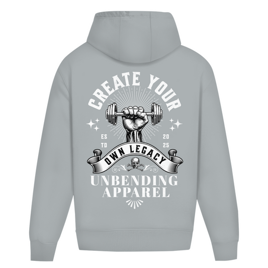 Oversize Hoodie Unisex - Create your own legacy - Unbending Apparel