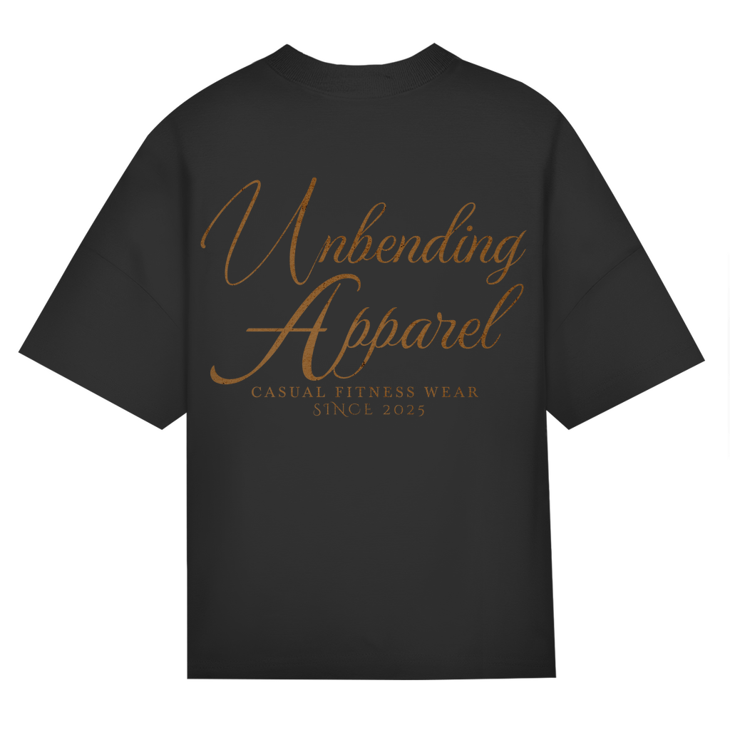Oversize T-Shirt Unisex - Casual Fitness Wear - Braun - Unbending Apparel