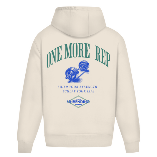 Oversize Hoodie Unisex - One More Rep - Unbending Apparel