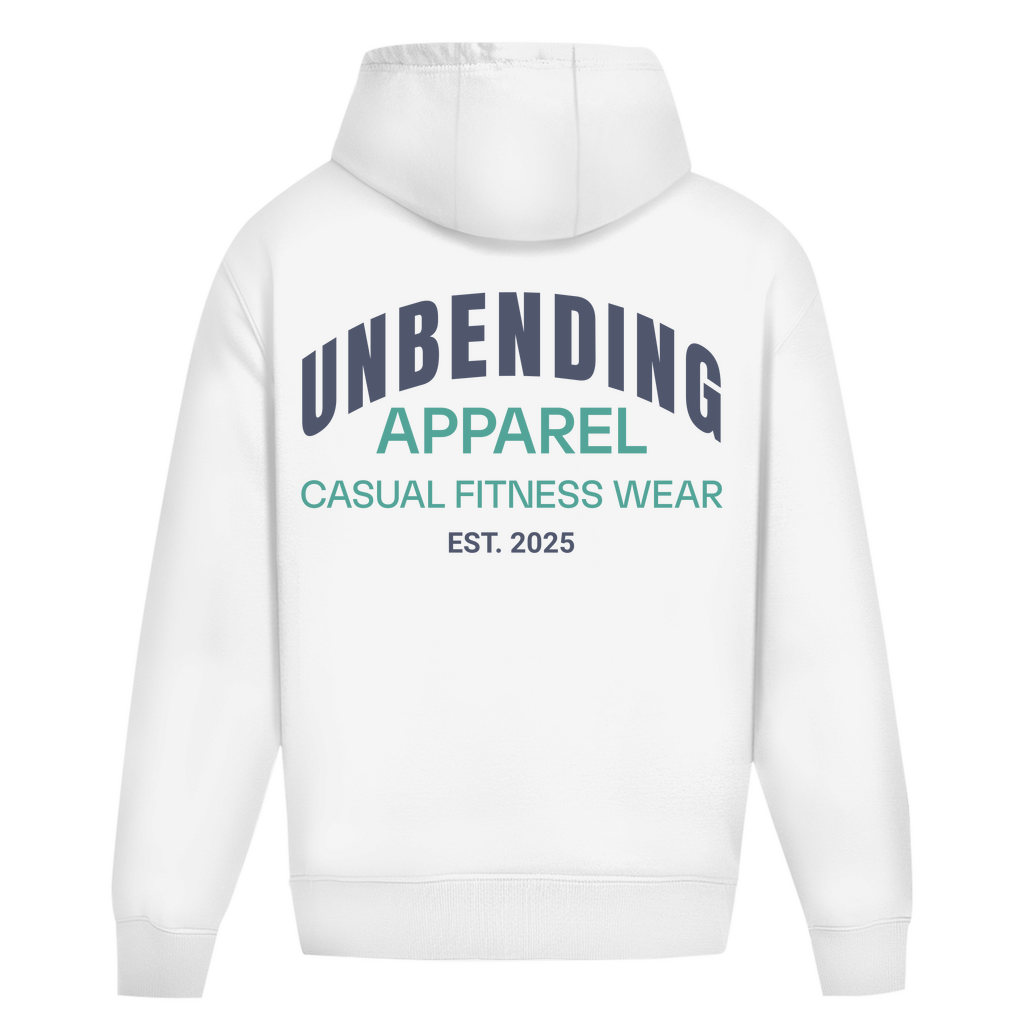 Oversize HoodieUnisex -  Casual Fitness Wear - Grün/Grau - Unbending Apparel