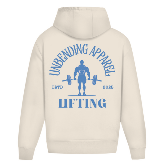 Oversize Hoodie Unisex -  Lifting - Blau - Unbending Apparel