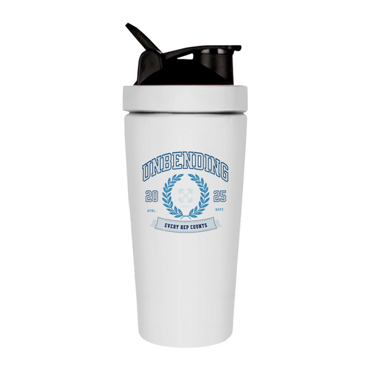Gym Shaker - Every Rep Counts - Blau - Unbending Apparel