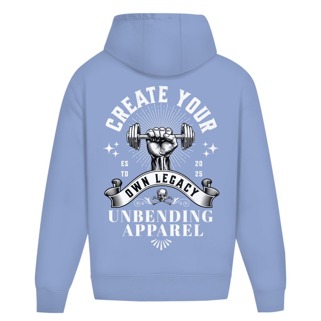 Oversize Hoodie Unisex - Create your own legacy - Unbending Apparel