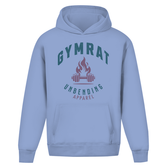 Oversize Hoodie Unisex - Gymrat - Grün/Lila - Unbending Apparel