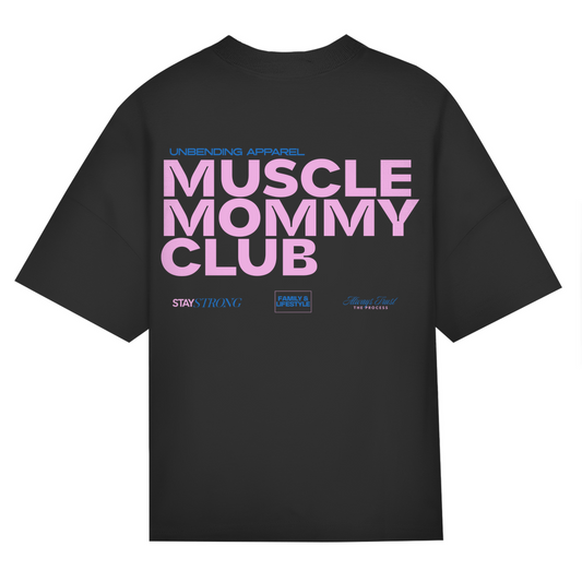 Oversize T-Shirt Unisex - Muscle Mommy Club - Unbending Apparel