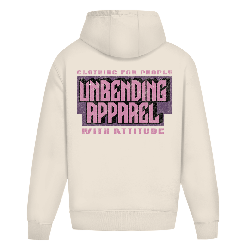 Oversize Hoodie Unisex -  Clothing For People With Attitude - Pink - Unbending Apparel