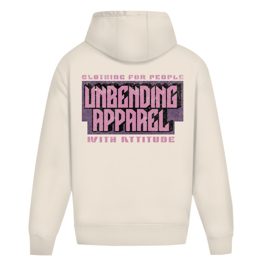 Oversize Hoodie Unisex -  Clothing For People With Attitude - Pink - Unbending Apparel