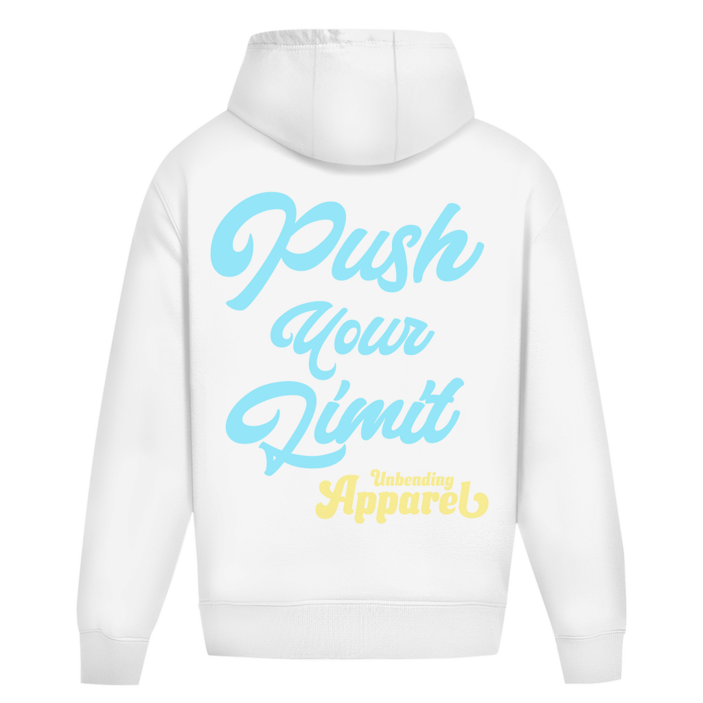 Oversize Hoodie Unisex - Push Your Limit - Unbending Apparel
