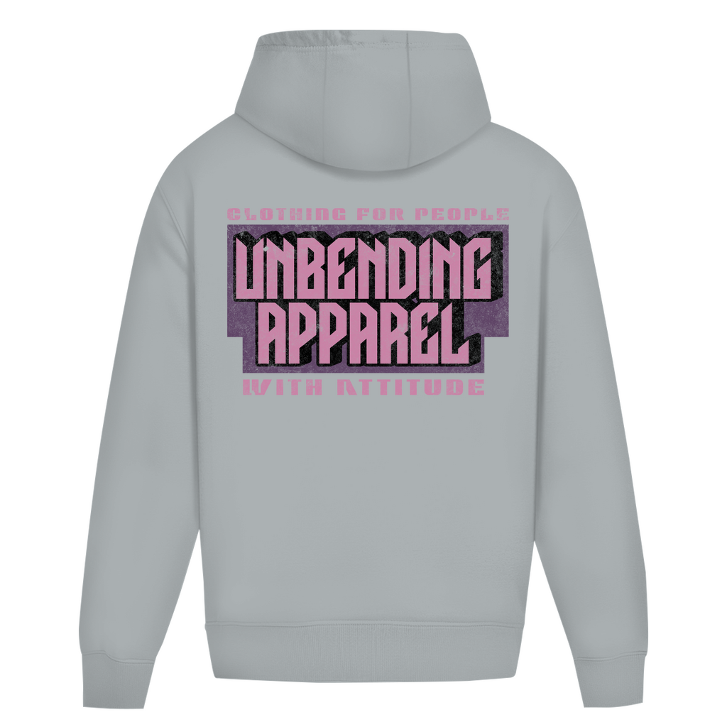 Oversize Hoodie Unisex -  Clothing For People With Attitude - Pink - Unbending Apparel