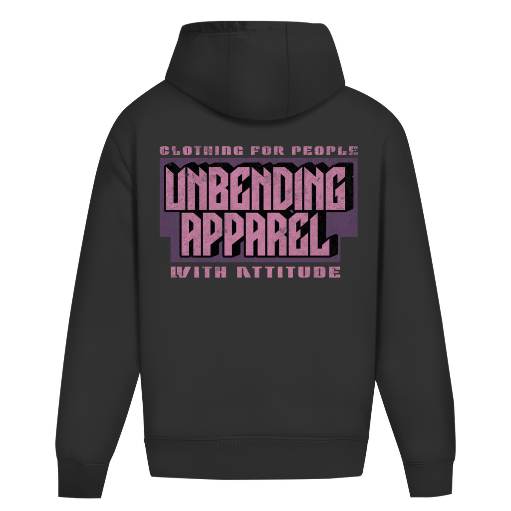 Oversize Hoodie Unisex -  Clothing For People With Attitude - Pink - Unbending Apparel