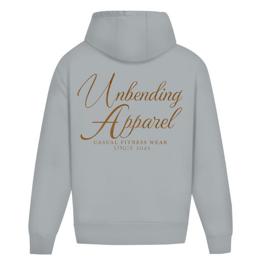Oversize Hoodie Unisex - Casual Fitness Wear - Braun - Unbending Apparel