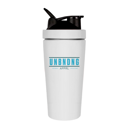 Gym Shaker - For People With Attitude - Blau Grün - Unbending Apparel