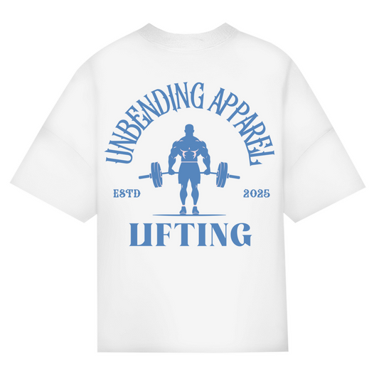 Oversize T-Shirt Unisex - Lifting - Blau - Unbending Apparel