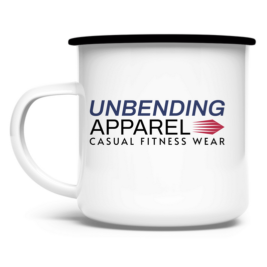 Emaille Tasse - Unbending Apparel Casual Fitness Wear - Unbending Apparel
