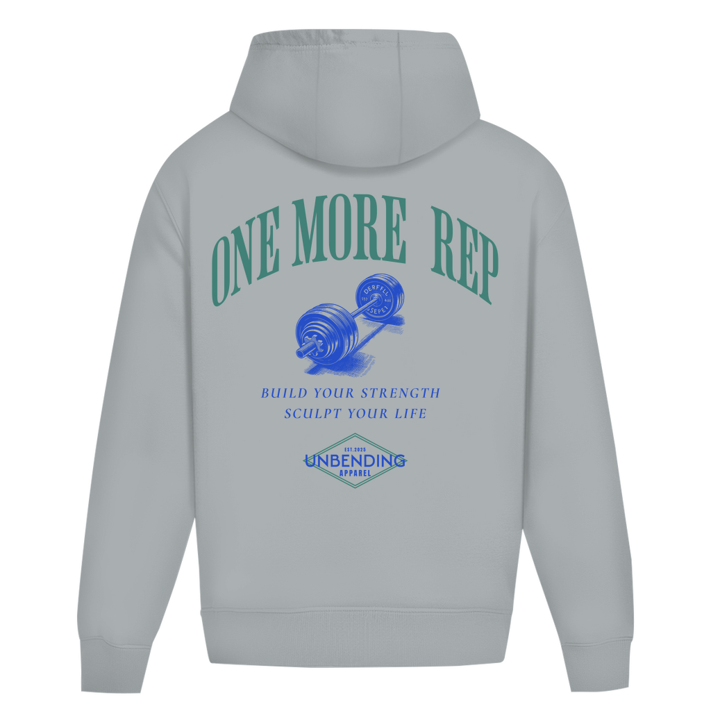 Oversize Hoodie Unisex - One More Rep - Unbending Apparel